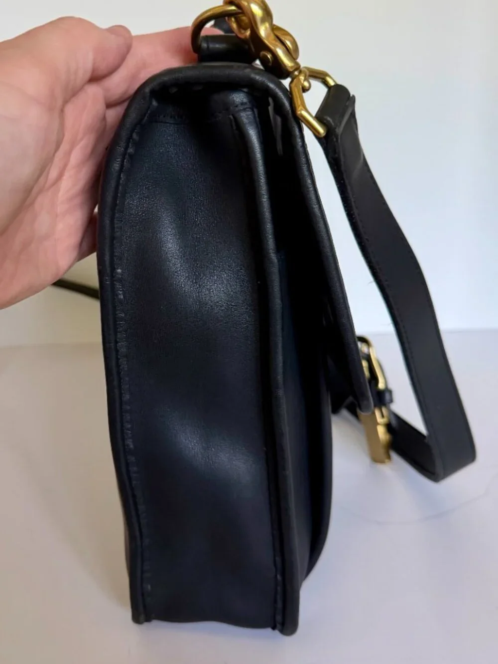 Vintage COACH Messenger Briefcase Bag, Style 5319, includes original strap